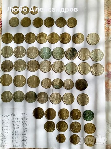 Лот стари български монети., снимка 9 - Нумизматика и бонистика - 37127116