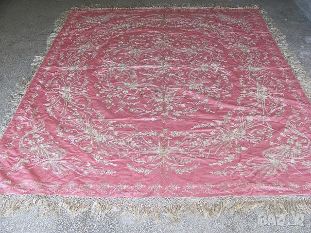 20-те Голяма Покривка за Маса, снимка 12 - Антикварни и старинни предмети - 35398504