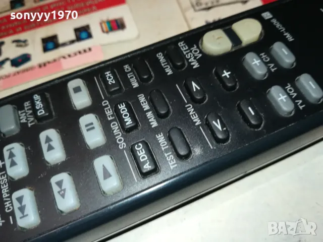 SONY RM-U306 AUDIO REMOTE CONTROL-ВНОС SWISS 3012241136, снимка 9 - Ресийвъри, усилватели, смесителни пултове - 48496526