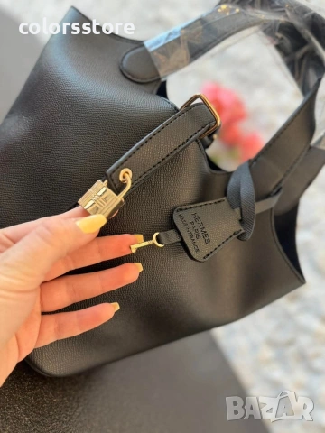 Черна чанта Hermes-IM126j, снимка 3 - Чанти - 54314772