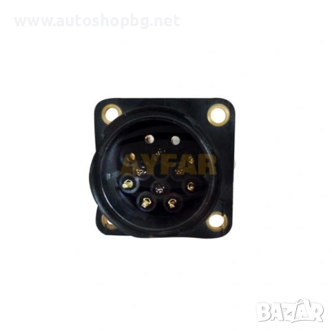 Фар за Volvo FH / FM (2002–2008) – ляв и десен, кръгла или квадратна букса 24V, снимка 4 - Части - 54225978