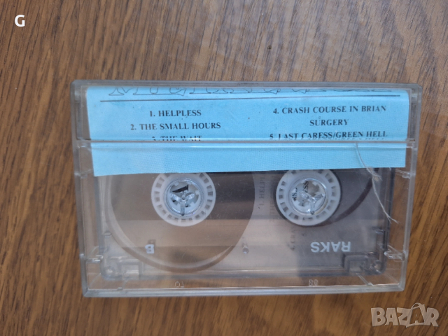 Аудио касета Metallica "Garage days", снимка 2 - Аудио касети - 54099962