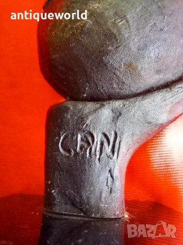 Авторска Бронзова Пластика "Птица" Статуетка. Подписана, снимка 6 - Антикварни и старинни предмети - 54222818