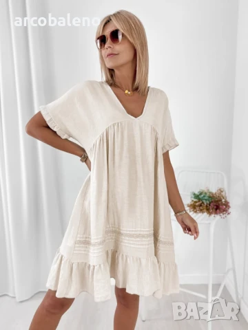 Дамска лятна ежедневна рокля CHRISTINE, снимка 2 - Рокли - 51022292