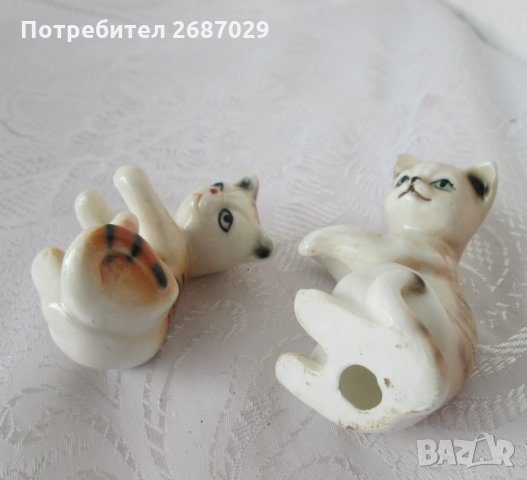  Котки котета котка коте фигура статуетка, луксозна котка, котка метал със сини очи, снимка 5 - Статуетки - 31623475