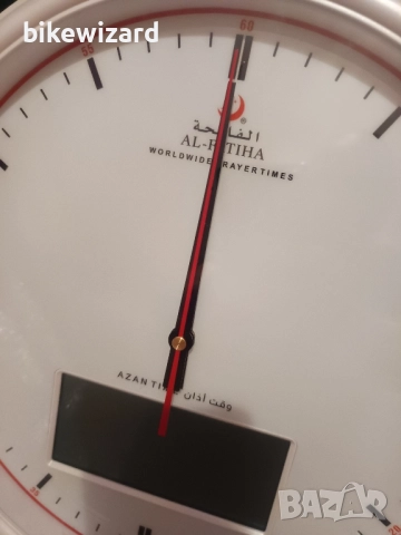 Azan Стенен часовник молитвен НОВ, снимка 9 - Стенни часовници - 51508688