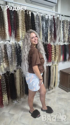 бохо плитки къдрици,туистър, снимка 4 - Аксесоари за коса - 56036599