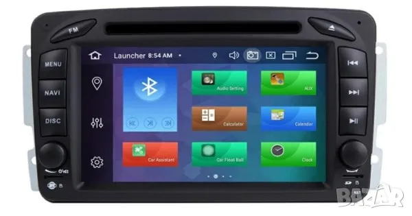 Мултимедия, Двоен дин, за Mercedes C Class, W203, с Android, C220, C320, CLK, W209, Навигация, W210, снимка 2 - Аксесоари и консумативи - 40137124