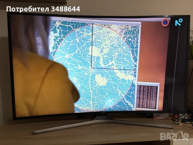 Телевизор Smart LED Samsung 49KU6172, Извит, 49" (123 см), 4K Ultra HD, снимка 2 - Телевизори - 55932381