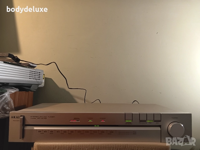 AKAI AT-K110 аналогов тунер, снимка 5 - Ресийвъри, усилватели, смесителни пултове - 24557480