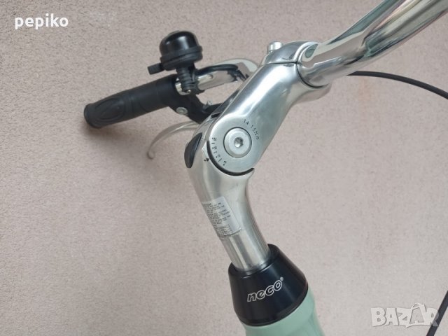 Продавам колела внос от Германия алуминиев градски велосипед JULIETA 28 цола с 6 скорости ДИНАМО ГЛА, снимка 11 - Велосипеди - 30235735