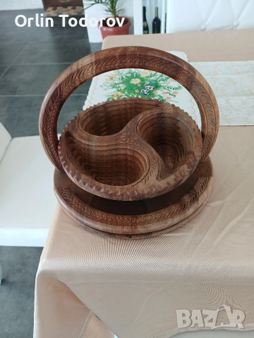 Продавам дървена декорация , снимка 3 - Декорация за дома - 54158415