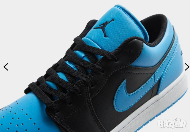 Nike Air Jordan 1 AJ1 Low University номер 46 оригинални кецове / маратонки , снимка 6 - Маратонки - 54253670