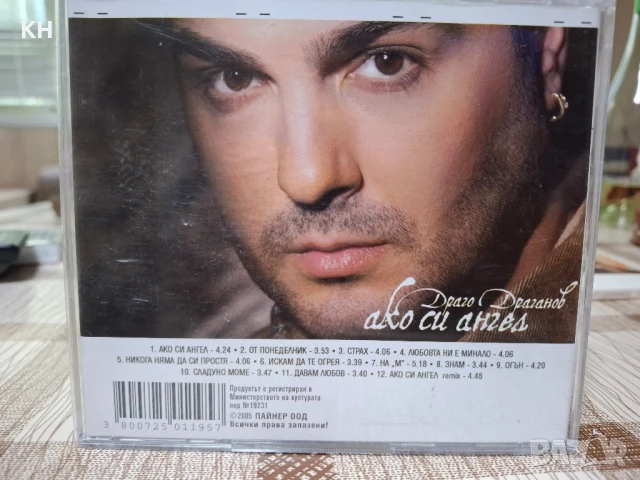 Драго Драганов-Ако си ангел, снимка 2 - CD дискове - 50555830