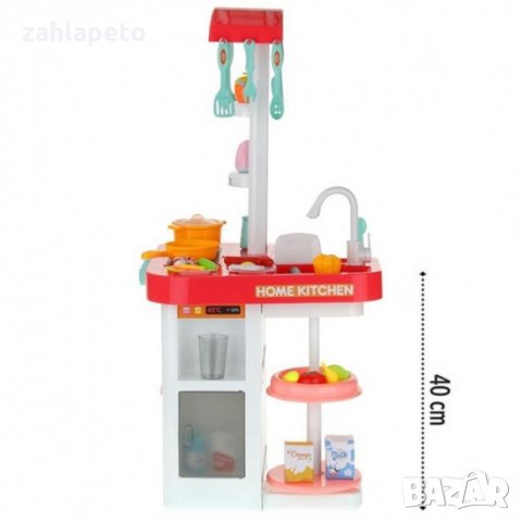Детска кухня с мивка и аксесоари, снимка 5 - Образователни игри - 30942456