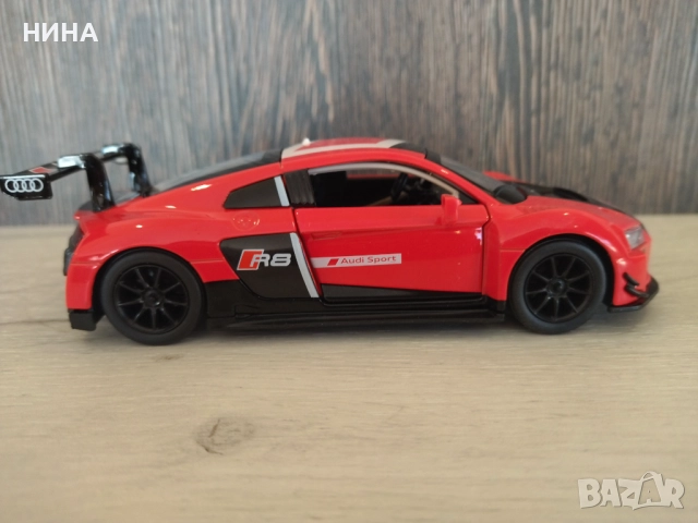 Метална количка AUDI R8 LMS !!!, снимка 4 - Колекции - 52706948