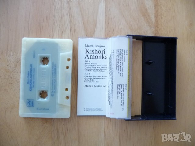 Meera Bhajans Kishori Amonkar индийска музика аудио касета  , снимка 2 - Аудио касети - 37333869