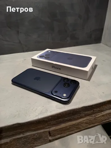 КАТО НОВ Iphone 17 Pro Max Blue 256 GB, снимка 2 - Apple iPhone - 56533935