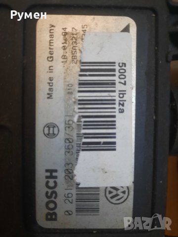 ECU ENGINE CONTROLLER SEAT IBIZA 1.4, BOSCH 0 261 203 360/361