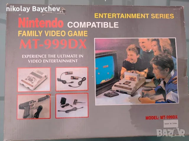 Стара телевизионна игра Nintendo MT 999 DX, снимка 3 - Игри за Nintendo - 56548607