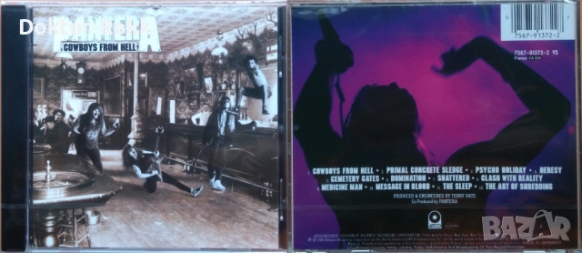 Pantera - оригинални CD издания , снимка 2 - CD дискове - 50871469