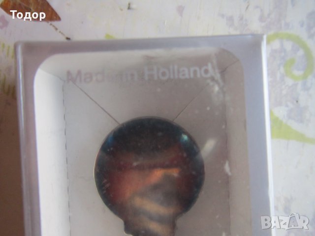 Холанска посребрена лъжичка лъжица, снимка 5 - Прибори за хранене, готвене и сервиране - 33718824