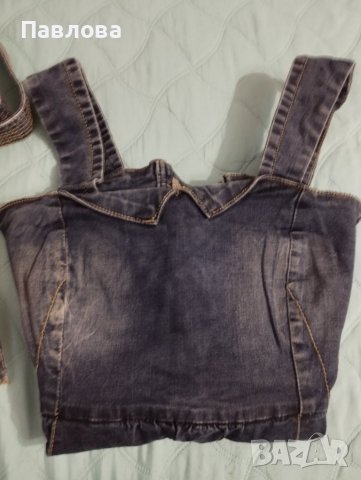 Нова дънкова рокля XS, S, снимка 2 - Сукмани - 39894828