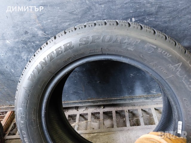 4 бр.зимни гуми Dunlop 215 60 17 dot1918 Цената е за брой!, снимка 6 - Гуми и джанти - 44292472