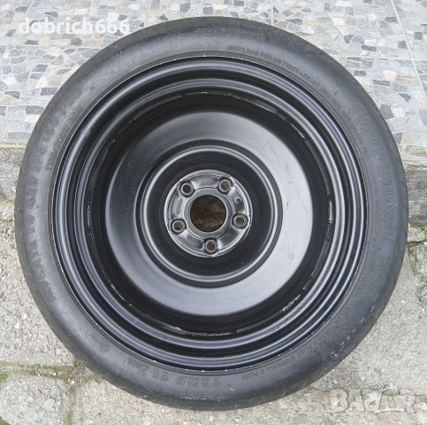 Резервна гума патерица 17 цола 5х114.3 60.1мм Toyota Auris Avensis Rav4 Тойота 5x114.3 120 евро, снимка 5 - Гуми и джанти - 54163236