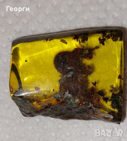 Мексикански кехлибар със запазен термит в него., снимка 8 - Други ценни предмети - 36572237