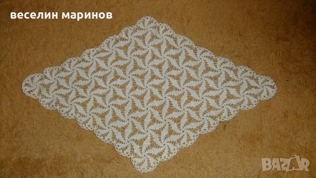 Каренца и покривки за маса плетени на една кука, снимка 9 - Покривки за маси - 31802966