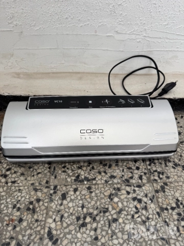 Машина за Вакуумиране Caso 1340 VC10 Silber 110 W, Опаковъчна Машина, сребриста!