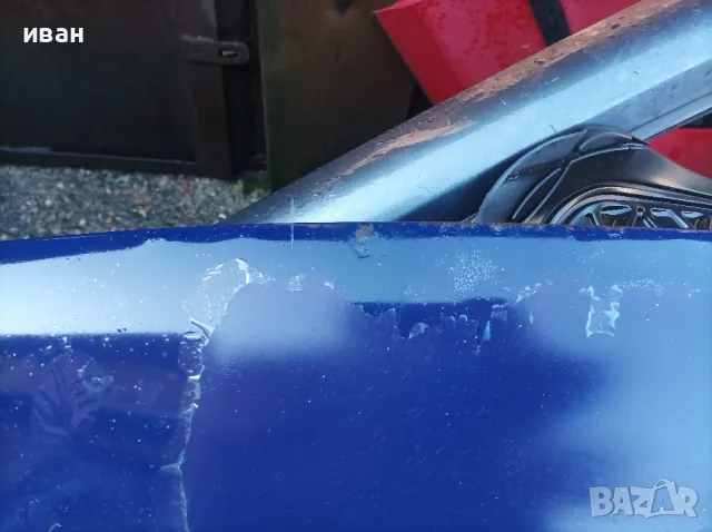 Преден капак за Фолксваген Поло. 97 год. седан. син. , снимка 7 - Части - 48886192