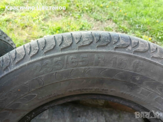 4бр. запазени летни гуми Continental 235/65 R16С, снимка 10 - Гуми и джанти - 53289462
