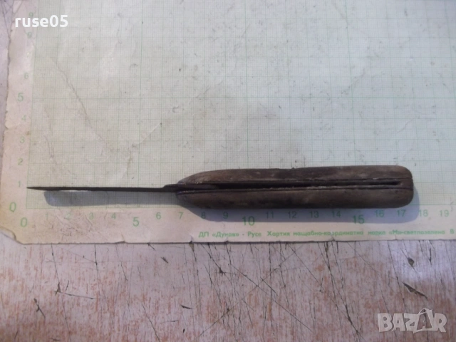 Ножка стара с дървени чирени, снимка 3 - Колекции - 53135115