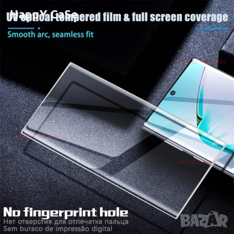 3D UV Nano Стъклен протектор с ТЕЧНО ЦЯЛО ЛЕПИЛО за Samsung Galaxy Note 20 Ultra / Note 20, снимка 7 - Фолия, протектори - 30119813