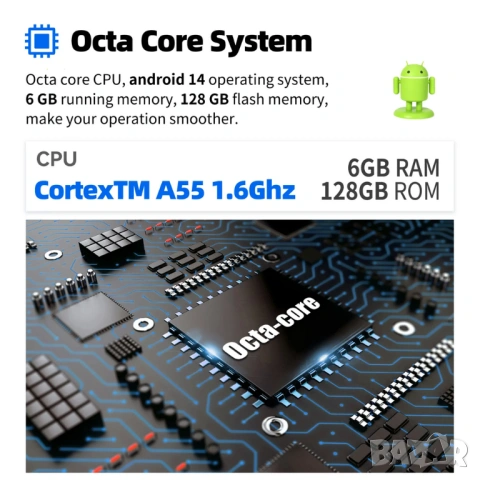 Honda CR-V_3 2006-2012 9” 2-DIN с Android 14, 4G/LTE, 6/128GB, CarPlay и AndroidAuto , снимка 15 - Аксесоари и консумативи - 54162967