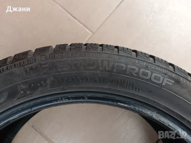 2бр. Nokian 225/45/17, снимка 6 - Гуми и джанти - 56233851
