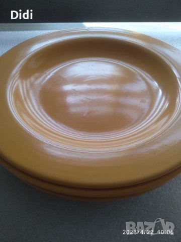 Керамични чинии , снимка 2 - Чинии - 40445191