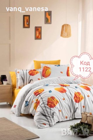 Спални комплекти от материя Ранфорс , снимка 4 - Спално бельо - 39829113