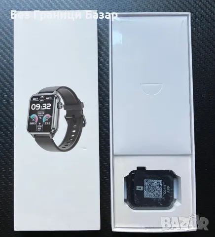 Нов Смарт часовник Фитнес гривна с 1,85 инча екран за Мъже Жени Подарък , снимка 4 - Смарт гривни - 48679978