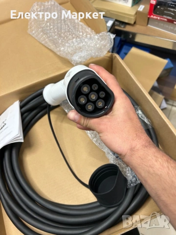 Electric car charging cable - Type 2 to Type2 32A three-phase 5m, снимка 3 - Аксесоари и консумативи - 54220224