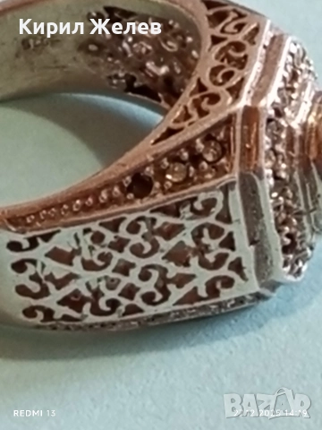 Авторски сребърен пръстен майсторска орнаментика с ЧЕРЕН ОНИКС ювелирна изработка 33480, снимка 11 - Пръстени - 52911823