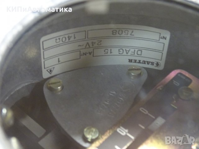 Електро-Механичен пресостат SAUTER monostat DFAG-15, снимка 5 - Резервни части за машини - 34547381
