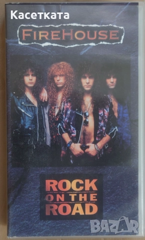 Видеокасета VHS Firehouse – Rock On The Road