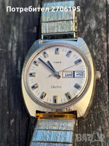 Рядък винтидж часовник Timex Electric (1970s)