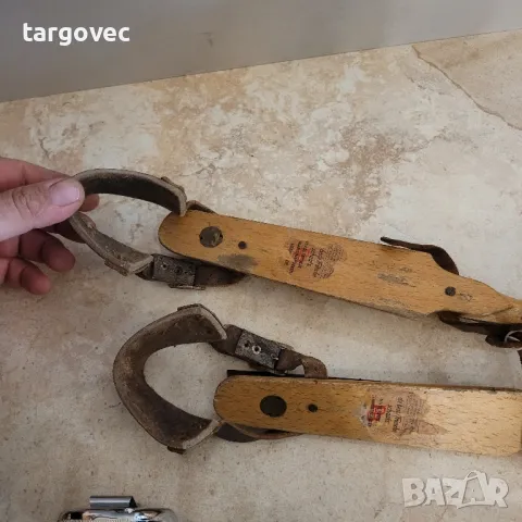 старинни скандинавски кънки за лед, снимка 4 - Антикварни и старинни предмети - 50062385