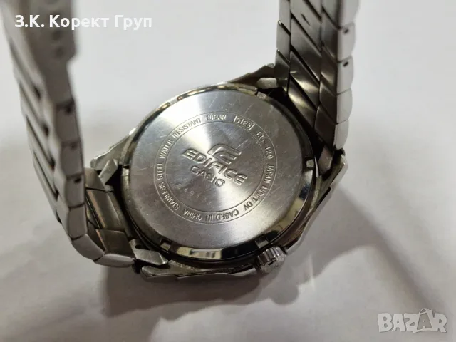 Часовник Casio Edifice EF-129D-2AVEF, снимка 6 - Мъжки - 55964359