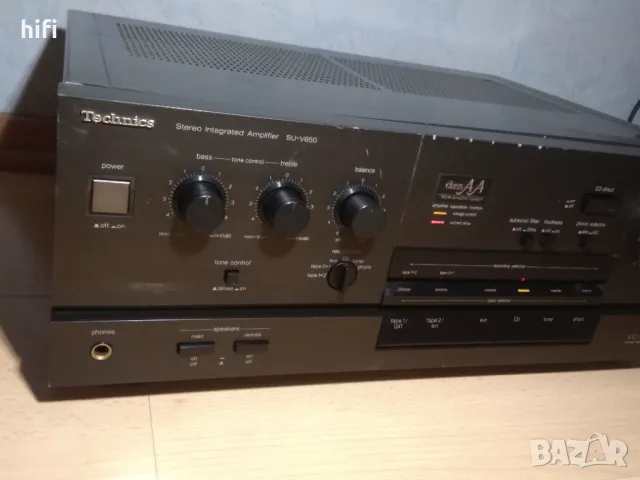 Стерео усилвател Technics SU-V650, снимка 2 - Ресийвъри, усилватели, смесителни пултове - 48300513