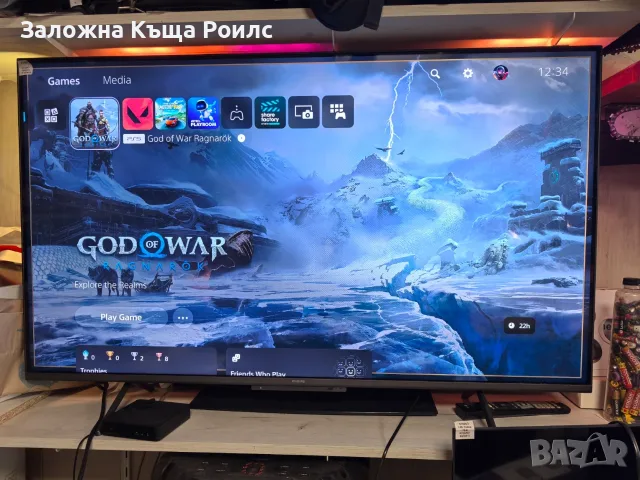 PlayStation 5 CFI-2016 Disc Edition 1TB Slim, снимка 4 - PlayStation конзоли - 56275248